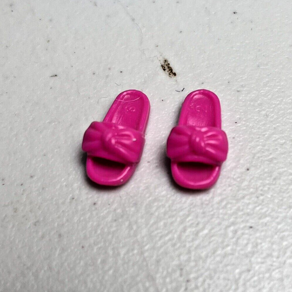 Barbie Doll Clothes Outfit Shoes Purse Camera Eye Mask Towel Wrap 15 piece lot - Picture 5 of 10